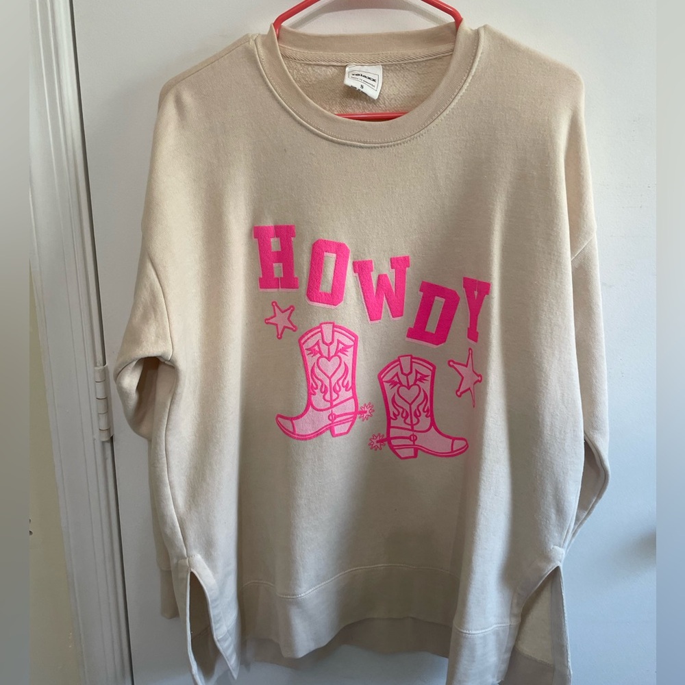 Howdy oversized sweatshirt